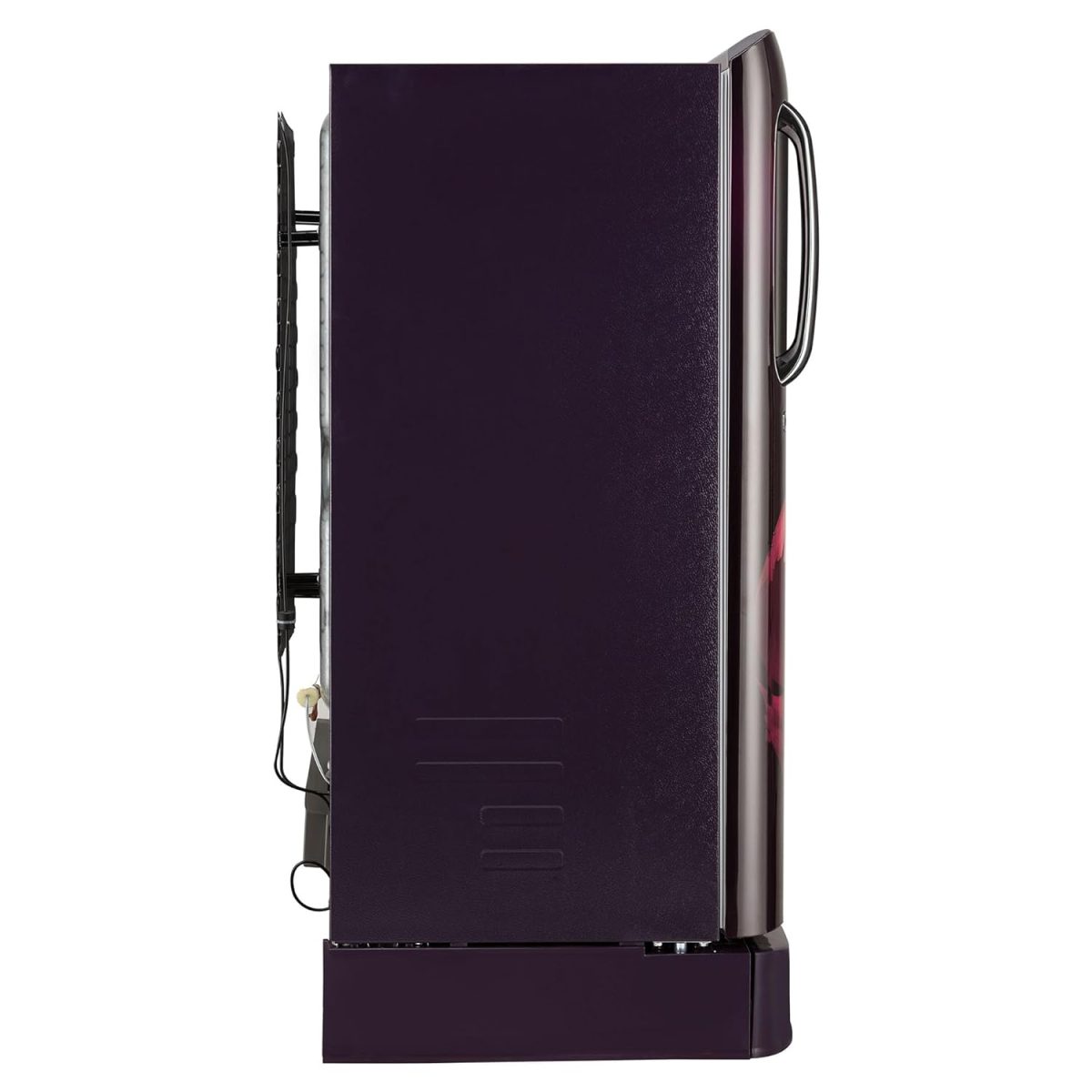 LG 185 L, 5 Star, Smart Inverter, Direct Cool Single Door Refrigerator (GL-D201APIU, Purple ILAN, Moist N Fresh, Auto Smart Connect & Base Stand Drawer) - Image 16