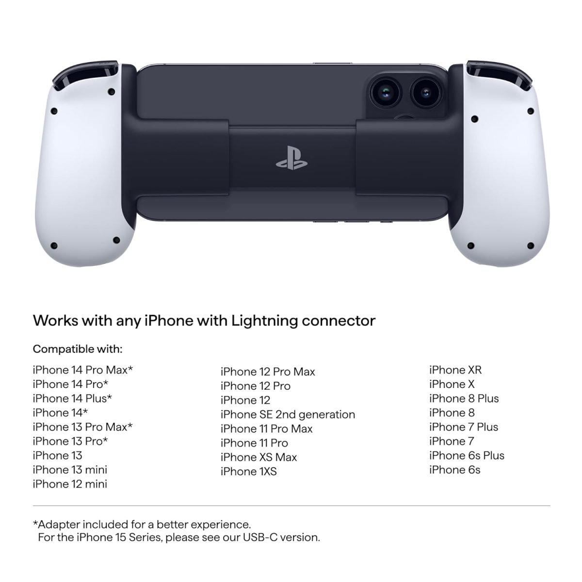 Backbone One Mobile Gaming Controller for iPhone (Lightning) - Playstation Edition - Turn Your iPhone into a Gaming Console - Play Xbox, Playstation, Call of Duty, Roblox, Genshin Impact & More - Image 5