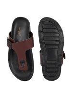 San Frissco Men's Sandals with Open Toe Strap/Perfect Fit for Summer and Rainy Season Easy to Walk Slipper, Chappal/Stylish Casual Trendy Floaters - Image 8