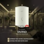 V-Guard Divino Geyser 15 Litre Wall Mount Water Heater For Home|5 Star Rating|Vitreous Enamel Tank Coating|Advanced Multi-Layered Safety|Suitable For Hard Water&High-Rise Buildings|White - Image 2