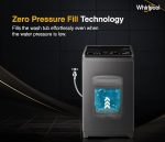 Whirlpool 7 kg Magic Clean 5 Star Fully Automatic Top Load Washing Machine Grey (MAGIC CLEAN 7.0 GENX GREY 5YMW) - Image 7