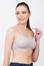B-SOFT Medium Impact Sports Bra for Women | Daily Use | Non-Wired | Non-Padded | Seamless Bra | Full Coverage | Suitable for Gym,Yoga,Workout - Image 5