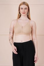 Celary Women's Bra Super Combed Cotton Blend Non Padded ||Minimiser|| Wirefree Everyday use|| Soft Fabric Bra for Women ||Fresh Colour 2 Piece Combo - Image 5