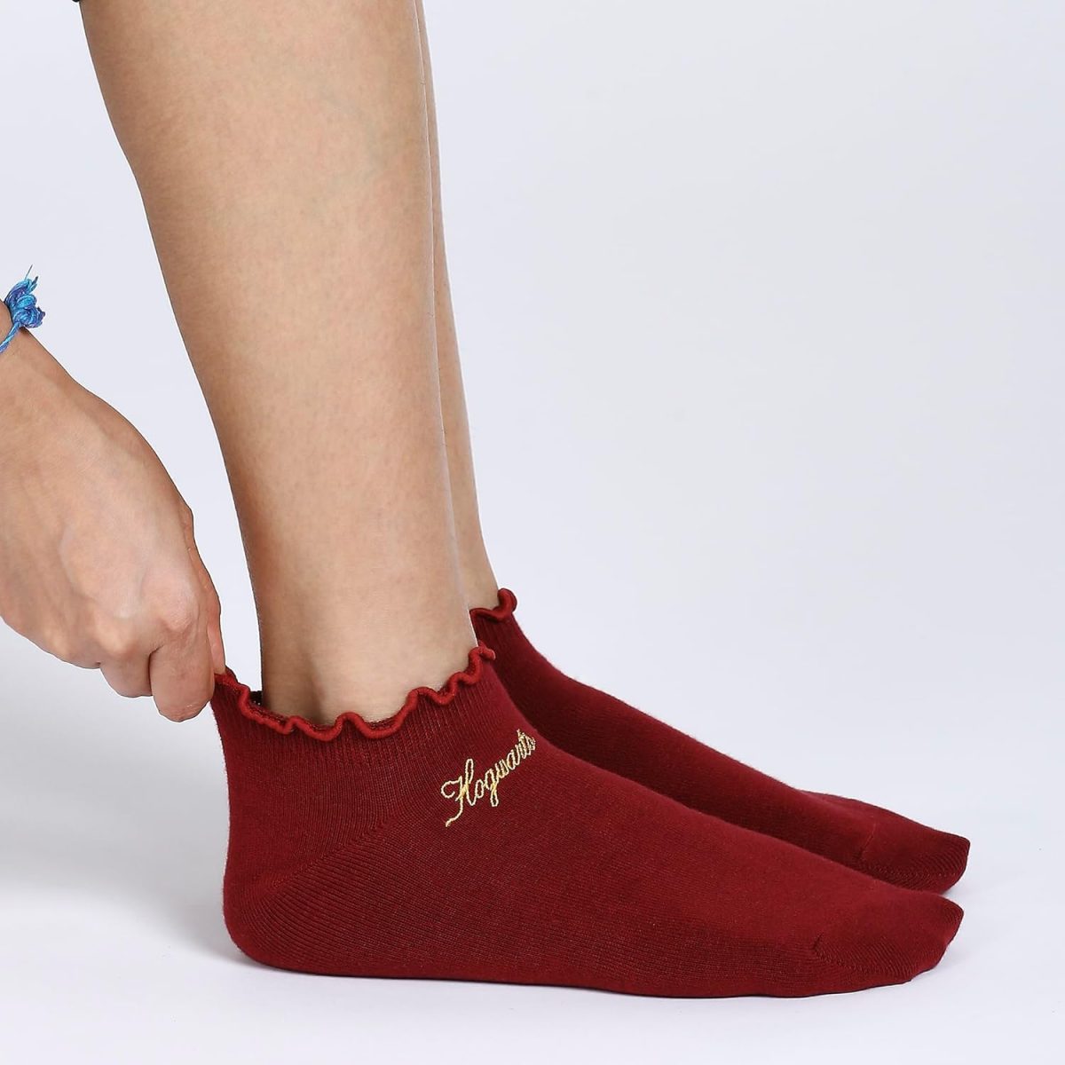 Socksxpress Harry Potter Women's Frilled Ankle Socks - Stylish | Comfortable | Pack of 3 - Image 5
