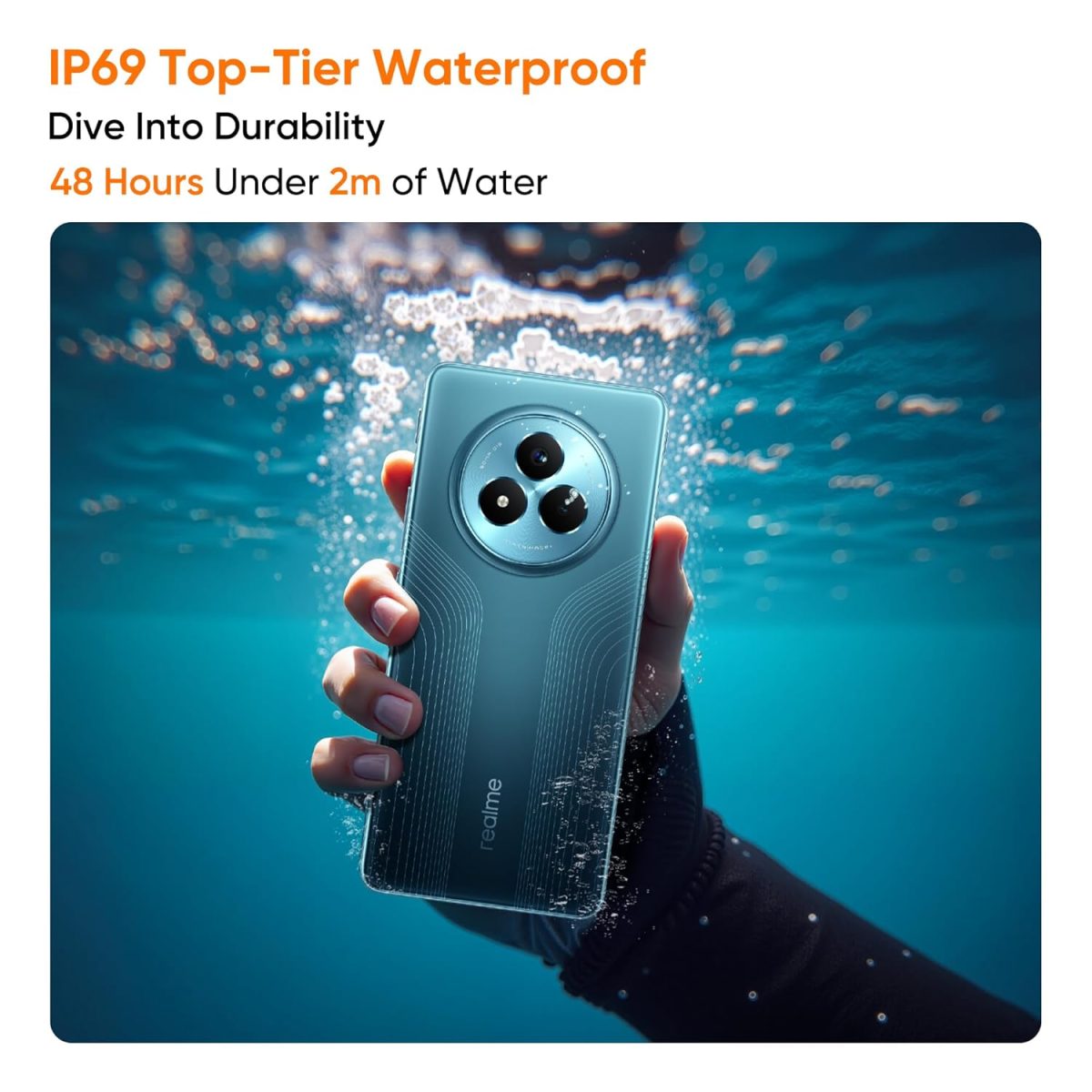 realme NARZO 80 Pro 5G (Speed Silver,12GB+256GB) | Segment's 1st MediaTek Dimensity 7400 Chipset | 6000mAh Titan Battery + 80W Ultra Charge | 4500nits HyperGlow Esports Display | IP69 Waterproof - Image 9