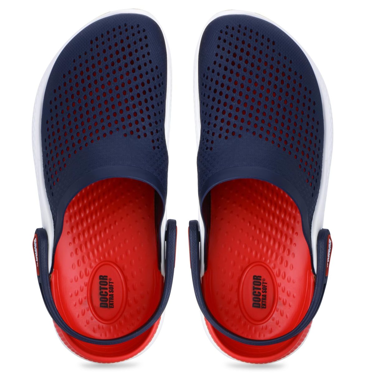 DOCTOR EXTRA SOFT Men's Classic Casual Sports Clogs/Sandals with Adjustable Back Strap for Adult | Comfortable & LightWeight| Stylish & Anti-Skid| Waterproof & Everyday Use Mules for Gents & Boys D-513 - Image 4