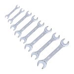 STANLEY 70-379E 8-piece Matte Finish Chrome Vanadium Steel Double Open-End Spanner Set with Maxi-Drive System, Anti-Slip & Anti-Corrosion properties, GREY - Image 4