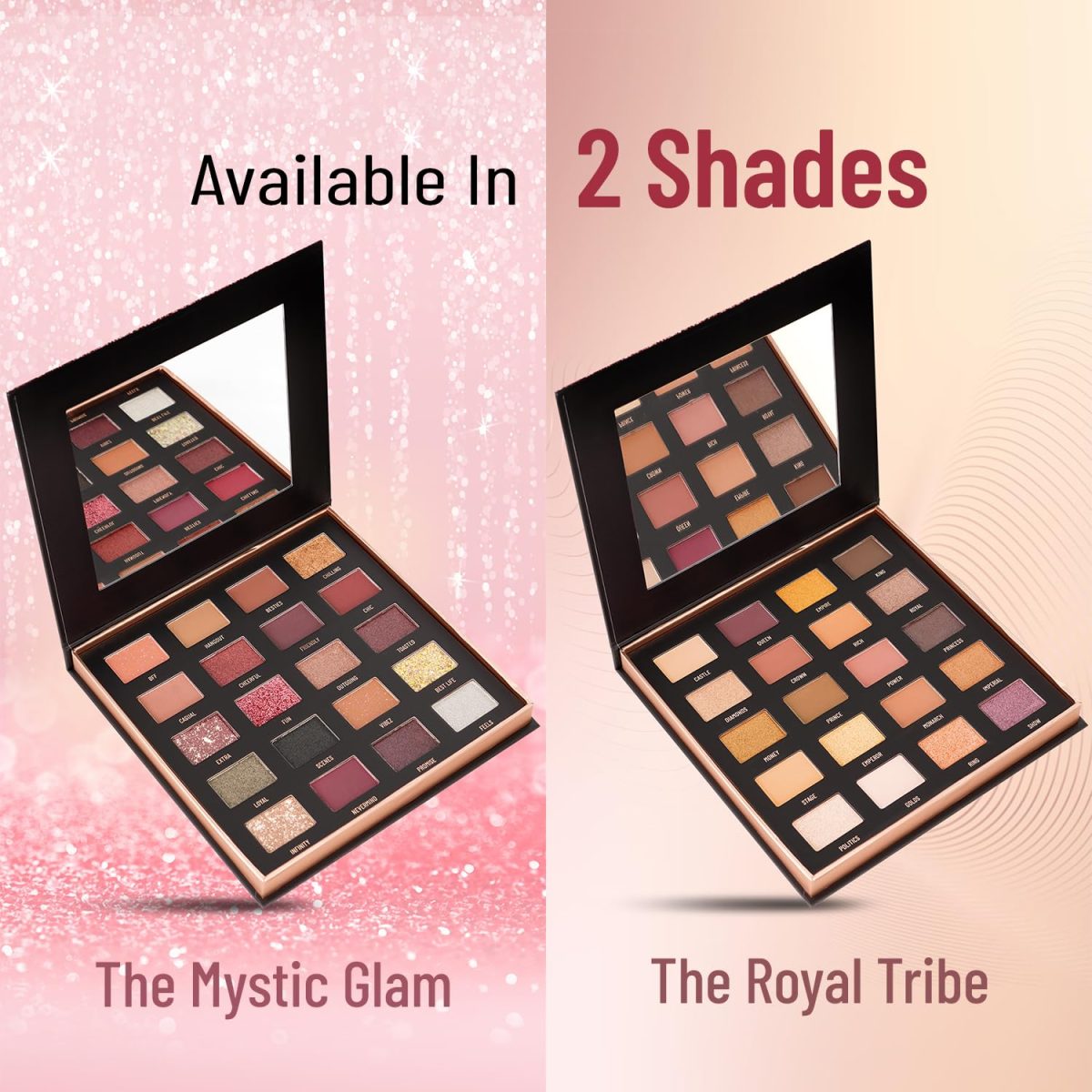 Swiss Beauty Power Stage Eyeshadow Palette with 20 pigmented shades | Blend of Matte and shimmers eye makeup palette | Shade- Mystic Glam, 25g - Image 6