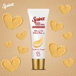 SpinZ Bb Pro Brightening & Beauty Full Coverage Radiant Face Cream With Spf 20 Pa++ (Beige 01) All-In-One Daily Cream With Silky Smooth Formula Instant Brightness, Covers Dark Spots (29G) - Image 4