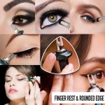 swabs Silicone Metallic Eyeliner Tool Easy No-Skip Eyeliner Pencil Applicator Tool | Reusable Silicone Eyeliner Tool | Silky Smooth Waterproof Long Lasting & Reusable 1 Pcs Multicolor Eyeliner Tools - Image 5