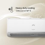 Godrej 1 Ton 3 Star, 5 Years Comprehensive Warranty, 5-In-1 Convertible Cooling, Inverter Split AC (Copper, 2025 Model, Heavy duty cooling at 52 °C, AC1T EI 12PINV3R32 WYQ 3S, White) - Image 4