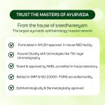Sreedhareeyam Ayurveda Herbal Baby Cream Kajal for New Born - From Renowned Eye Hospital, Authentic for Babies and Adults with Gooseberry, Sahadevi, Yashtimadhu and Castor Oil, Natural Black Color - Image 6
