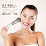 BS-MALL Makeup Brushes18 Pcs Premium Synthetic Powder Foundation Blush Contour Concealers Lip Brushes with Brush Holder Package for Gift （White) - Image 6