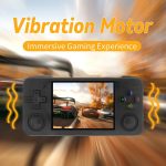 New World Anberni-c RG35XX H Retro Handheld Game Console 3.5 in IPS Screen Built-in 3300mAH Battery 64G TF Card Preinstalled 5528 Classic Games (Black) - Image 3