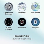Samsung 9 kg, 5 star, Eco Bubble Technology, Wi-Fi, Soft Closing Door, Fully-Automatic Top Load Washing Machine (WA90BG4542BDTL, Versailles Gray) - Image 2