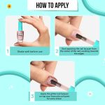 SUGAR POP Nail Lacquer Glitter 10 Gold Rush - 10 ml - Quick-drying | Chip-resistant | High on shine | Long-wear formula - Image 3