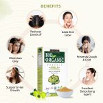 INDUS VALLEY Bio Organic 100% Natural Amla Indian Gooseberry Fruit Powder for Hair Growth, Skin, Drinking and Eating - 100g - Image 3