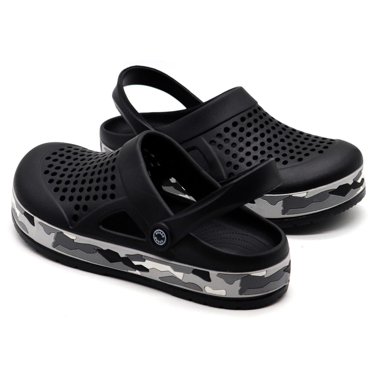 SVAAR Men's Super Stylish Clogs || Sandals with Adjustable Back Strap for Men - Image 3