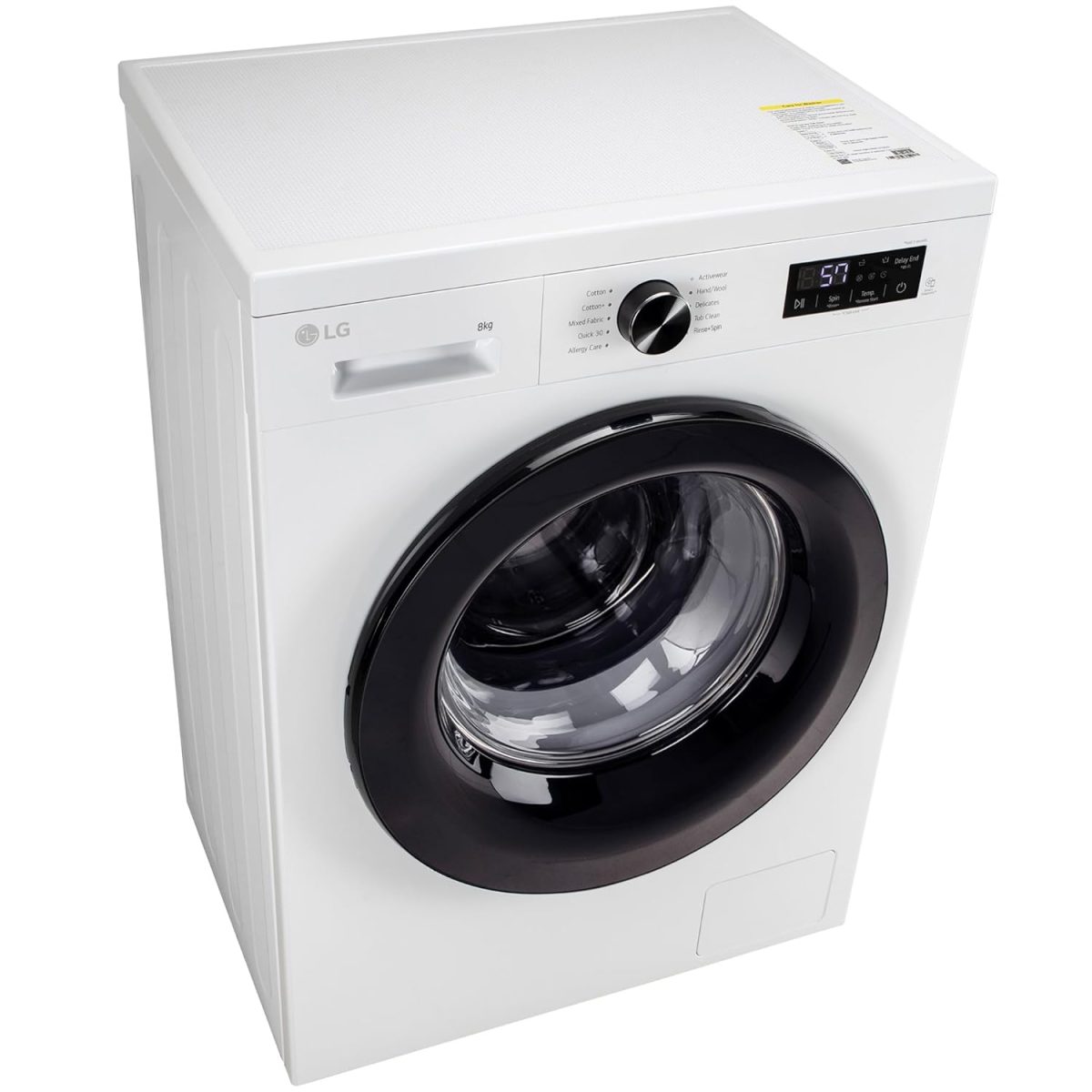 LG 8 Kg 5 Star Steam, Inverter Direct Drive Technology, 6 Motion DD, Fully-Automatic Front Load Washing Machine (FHB1208Z2W, Dial + Full Touch Buttons & LED Display, Essence White) - Image 16