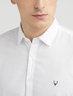 Allen Solly Men's Solid Slim Fit Shirt - Image 4