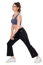 TRASA Bootcut Yoga Pants with 2 Pocket |High Waist Workout Stretchable Flared Leggings Gym wear/Active Wear Work Pants for Women - Available Sizes - S, M, L, XL, 2XL,3XL,4XL - Image 6