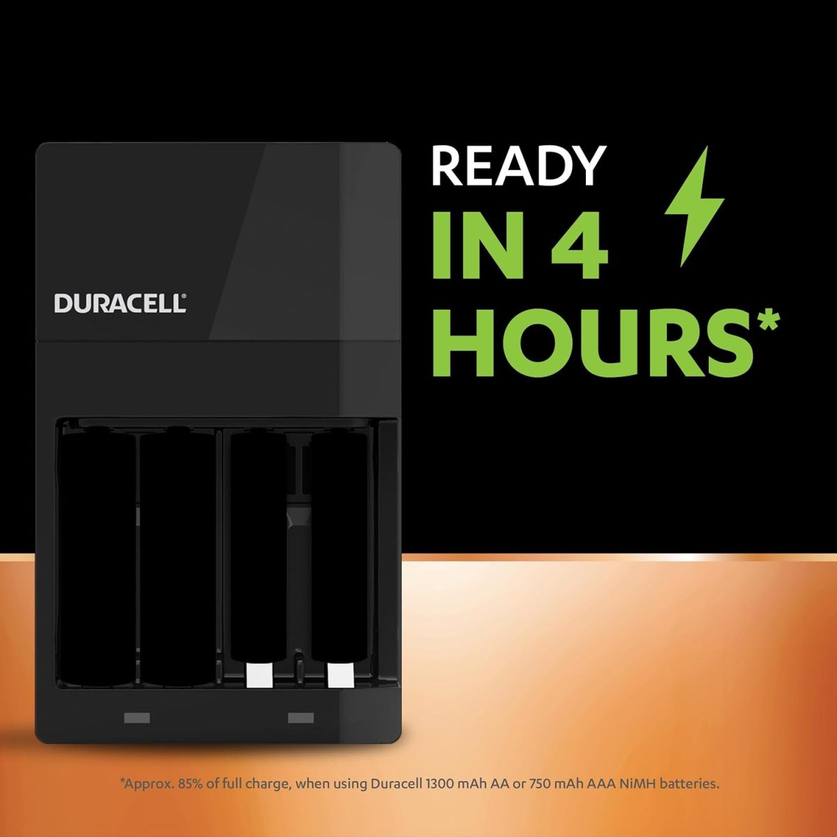 Duracell 4 hours Battery Charger CEF14, Everyday Devices, Flashlight, Clock, Radio - Image 4