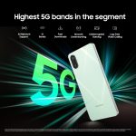 Samsung Galaxy M06 5G (Sage Green, 4GB RAM, 128 GB Storage) | MediaTek Dimensity 6300 | AnTuTu Score 422K+ | 12 5G Bands| 25W Fast Charging | 4 Gen. of OS Upgrades | Without Charger - Image 3