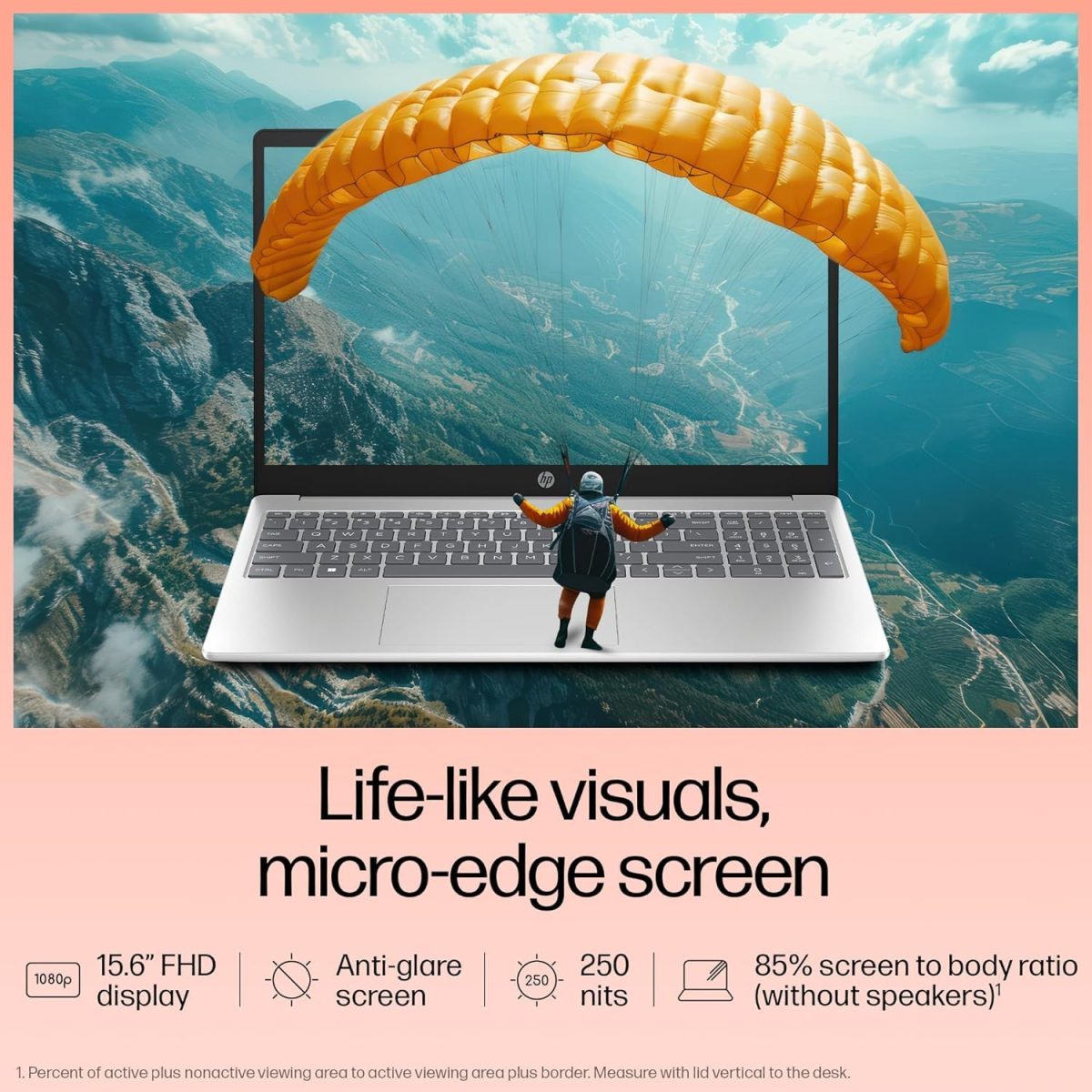 HP Professional 15, 13th Gen Intel Core i5-1334U Turbo Boost, 32GB DDR4, 512 GB SSD, (Win 11 Pro, MSO 21Pro, Silver Gray,1.59kg), 15.6 inch FHD, UHD Graphics, Laptop, Finger Print, Backlit KB, 250 G10 - Image 7