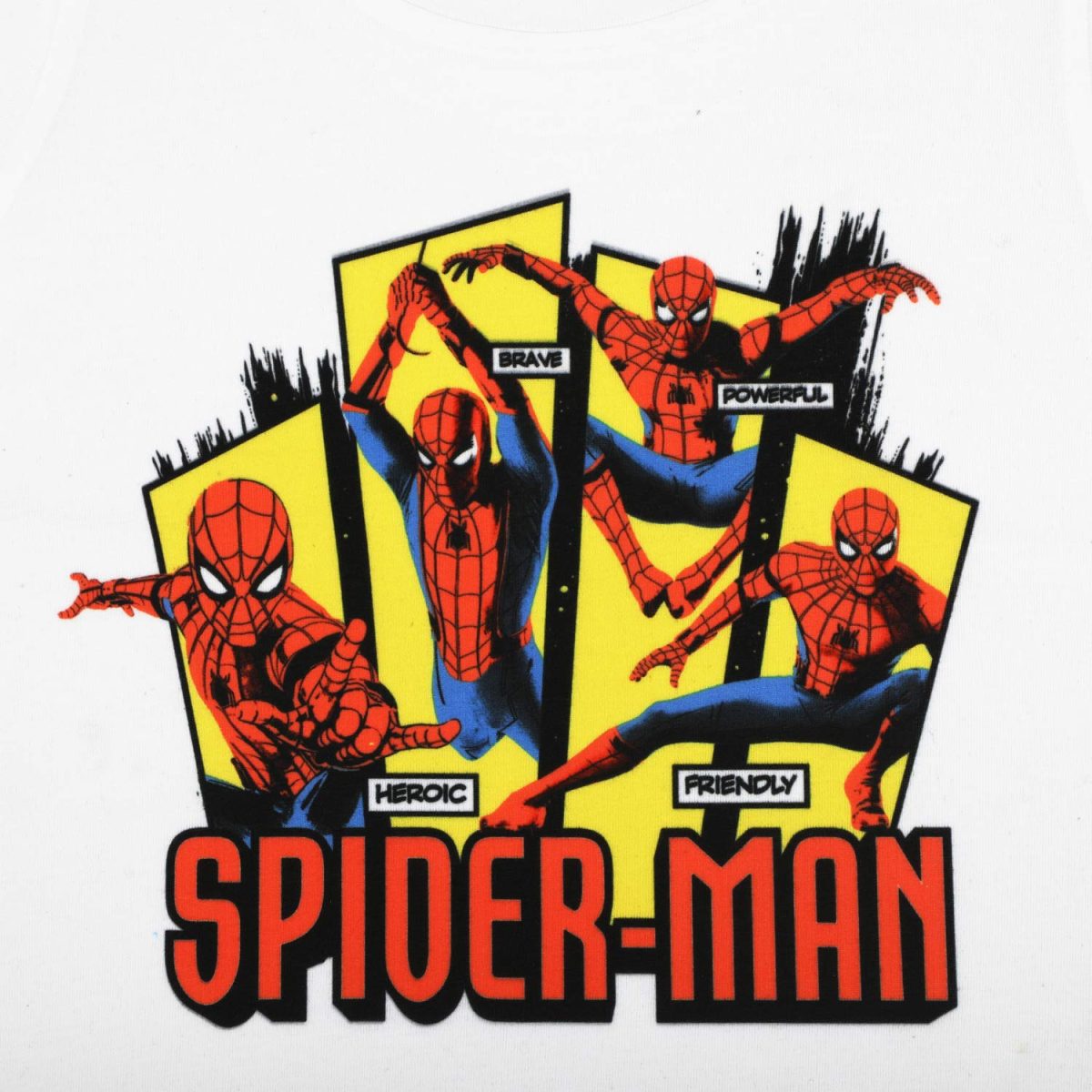 Marvel Spiderman by Wear Your Mind Boy's Regular Fit T-Shirt - Image 3