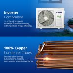 Voltas 1.5 ton 3 Star, Inverter Split AC (Copper, 4-in-1 Adjustable Mode, Anti-dust Filter,183V Vectra CAW, White) - Image 6