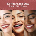 Mamaearth Moisture Matte Longstay Mini Lipstick with Avocado Oil & Vitamin E for 12 Hour Long Stay-01 Carnation Nude - 0.7 g - Image 5