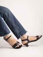 Shoetopia Women Kitten Heel Sandal - Image 3