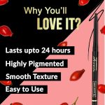 Good Vibes HydraBold Intense Black Kajal (0.35g) | 24HR Long Lasting Stay | Smudge Proof & Water Proof | With Rosehip Seed Oil | Highly Pigmented | Smooth Texture - Image 3
