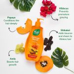 Nyle Naturals Damage Repair Shampoo 400 ml | Hair Repairing Shampoo with Papaya, Hibiscus, & Shikakai | pH Balanced & Paraben Free Gentle & Soft Shampoo For Women & Men - Image 4