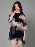 Purys Women's Colorblock Kimono Shrug - Image 3