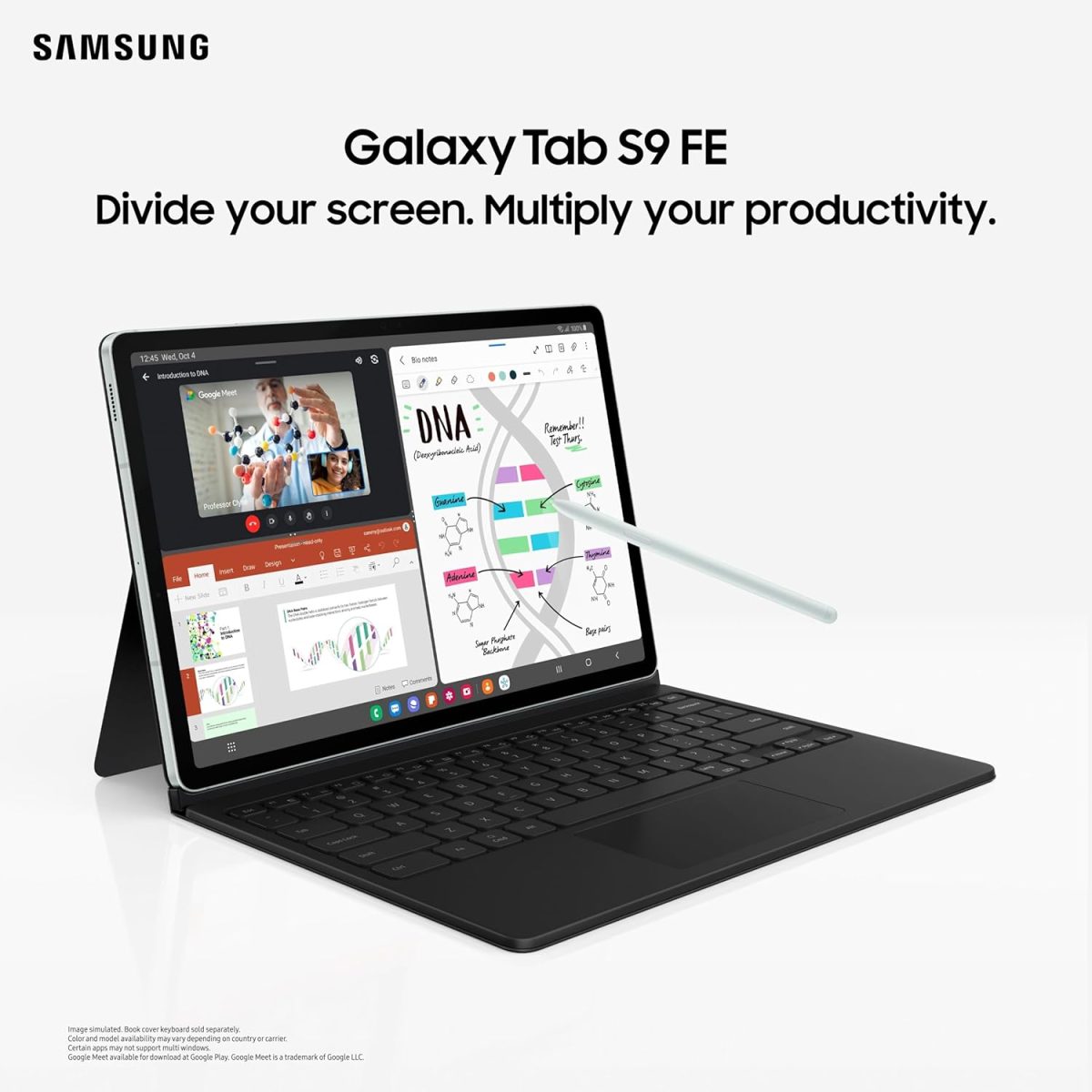 Samsung Galaxy Tab S9 FE [Smartchoice], RAM 6 GB, ROM 128 GB Expandable, S Pen in-Box, Wi-Fi, IP68 Tablet, Gray - Image 6