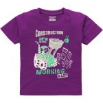 kiddeo Boy's Cotton T-Shirt Multicolor_7-8 Years - (Pack of 6) - Image 3