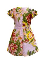 A.T.U.N. (ALL THINGS UBER NICE) Girls Cotton Skater Knee Length Casual Dress - Image 2