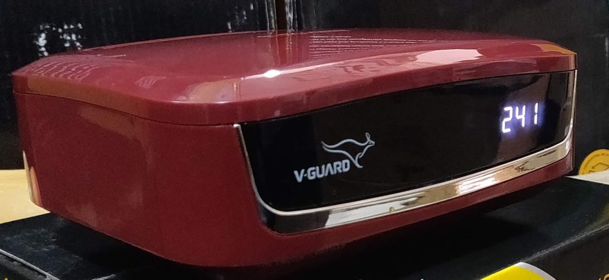 V-Guard VSDI 50 Digital Volt. Stab. for Refrigerator (165L to 300L, Red, Cherry) - Image 3