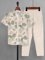 BULLMER Trendy Clothing Set with Shirt & Pants Co-ords for Men - Image 2