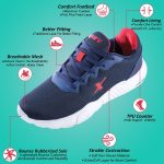 Sparx Men's Navy Blue Red Running Shoes-8 Kids UK (SX0648G) - Image 4
