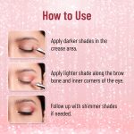 Swiss Beauty Power Stage Eyeshadow Palette with 20 pigmented shades | Blend of Matte and shimmers eye makeup palette | Shade- Mystic Glam, 25g - Image 8
