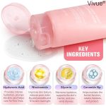 Vivue Korean Glass Skin Bio-Collagen Overnight Face Mask for Women, Deep Hydrating Overnight Skin Care Facial Masks, Pore Minimizing, Firming & Anti-Aging Hydrogel Mask for Glowing Skin(TUBE..75 ML) - Image 6