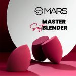 MARS Master Blender for Makeup | Dual-Sided Excellence | Flat for Precision | Premium Material | Durable | Less Product Absorption | Slant Shaped For Even Application - Image 6