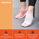 Supersox Ankle Sports Socks for Women, Made With Breathable, Anti Odour & Moisture Absorbent Cotton with Durable Welt & Cushioned Bottom (Pack of 3) - Image 5