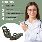 DOCTOR HEALTH SUPER SOFT Men's Ortho Super Soft Health Flip Flops | Lightweight & Anti-Skid Orthopedic Slippers for Daily Comfort & Pain Relief | Lightweight & Durable Hawai Chappal - Image 5