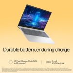 HP Laptop 15, Enhanced by AI, AMD Ryzen 5 7535HS, 15.6-inch (39.6cm), FHD, 8GB DDR5, 512GB SSD, AMD Radeon Graphics, 1080p FHD Camera w/Privacy Shutter, Backlit KB (Win 11, Silver, 1.59kg), fc1004AU - Image 6