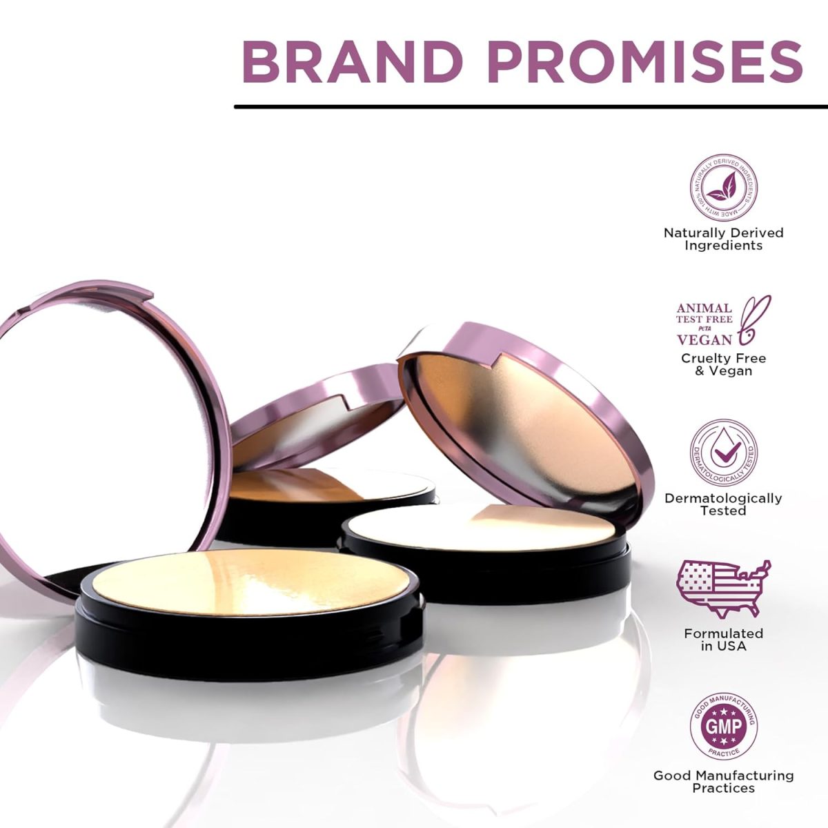 Orgatre MoodBliss Compact Powder for Women - Matte Finish, Oil Control, Long-Lasting, Lightweight & Buildable for Oily & Dry Skin (Natural Beige, 9 gm) - Image 5