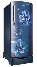 Samsung 183 L, 3 Star, Digital Inverter, Direct-Cool Single Door Refrigerator (RR20C1823CU/HL, Camellia Blue, Base Stand Drawer) - Image 11