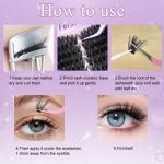 MAYCREATE® 252PCS Wispy Lash Clusters Natural Eyelash Clusters 60D Cluster Eyelash Extensions 8-16mm Mix Thin & Invisible Lashes Individual Lashes DIY Lash Extension at Home - Image 3